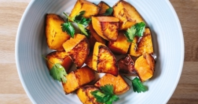 Oven roasted sweet potatoes recipe