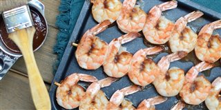 Apricot BBQ Shrimp