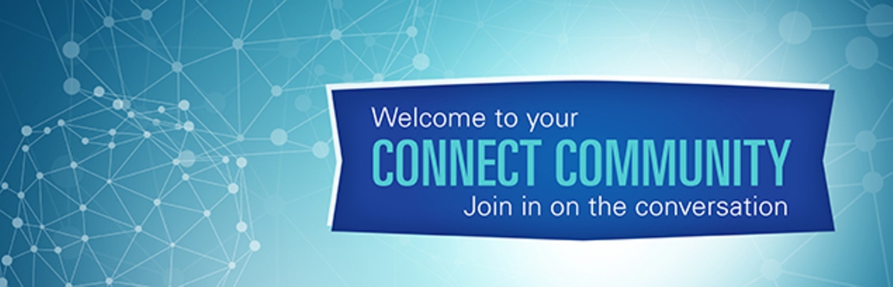  welcome connect community banner